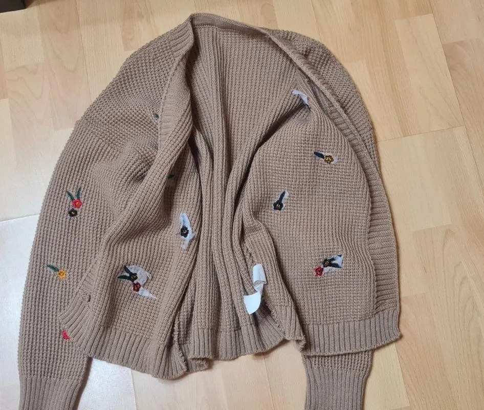 Cardigan S | Maro, Normal, Relaxed   Lejer fit, Buline & Imprimeuri mici - Image 2