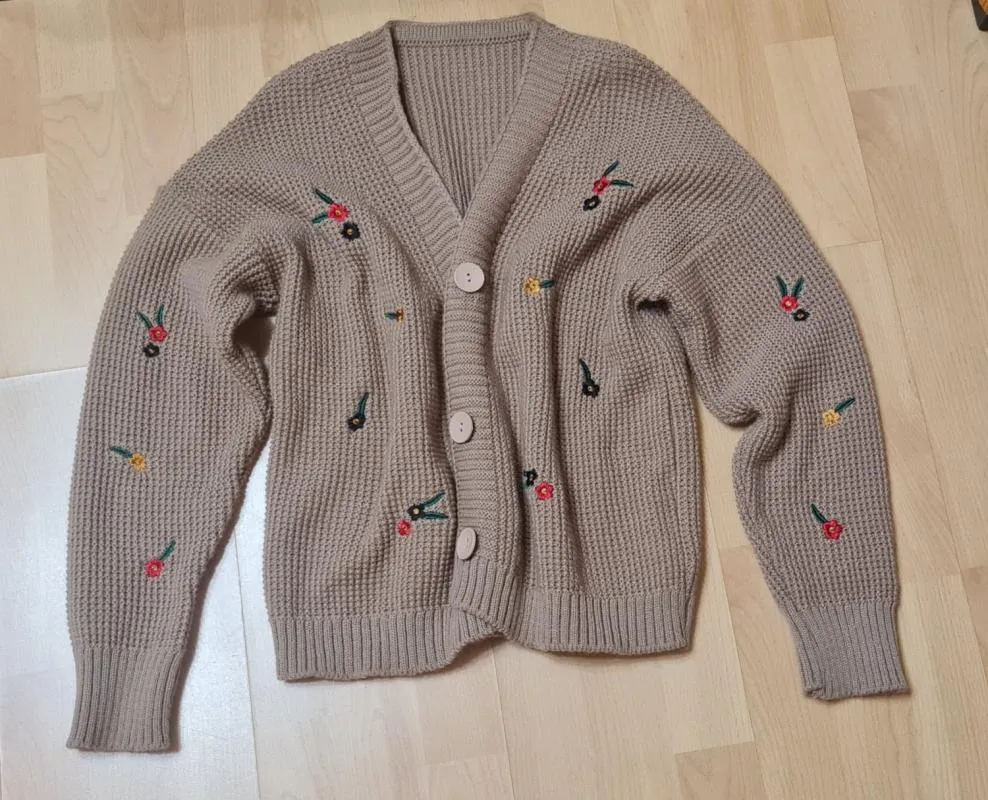 Cardigan S | Maro, Normal, Relaxed   Lejer fit, Buline & Imprimeuri mici - Image 5