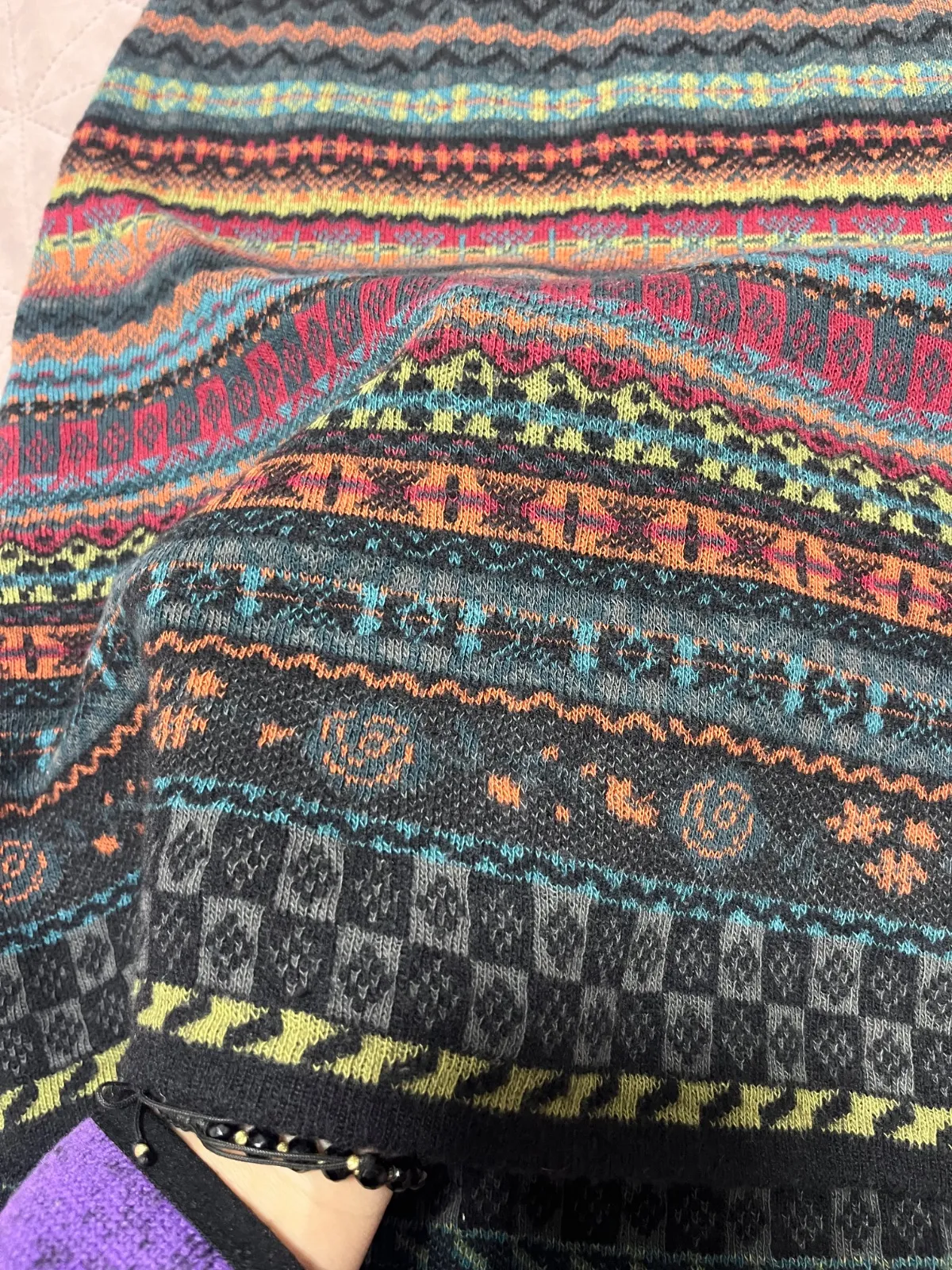 Fustă Dunque S | Multicolor, Mini, Talie medie, A-line fit, Petite, Carouri, Lână - Image 6