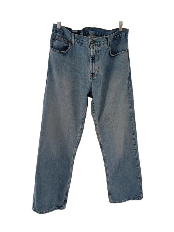 Blugi Tommy Hilfiger L | Bleu, Lungi, Straight (Drepți) fit, Monocrom, Clasici Simpli