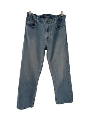 Blugi Tommy Hilfiger L | Bleu, Lungi, Straight (Drepți) fit, Monocrom, Clasici Simpli