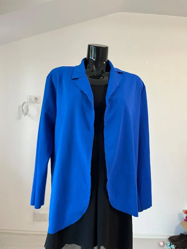 Sacou Unica S | Albastru, Normal, Regular   Standard fit, Poliester - Image 6