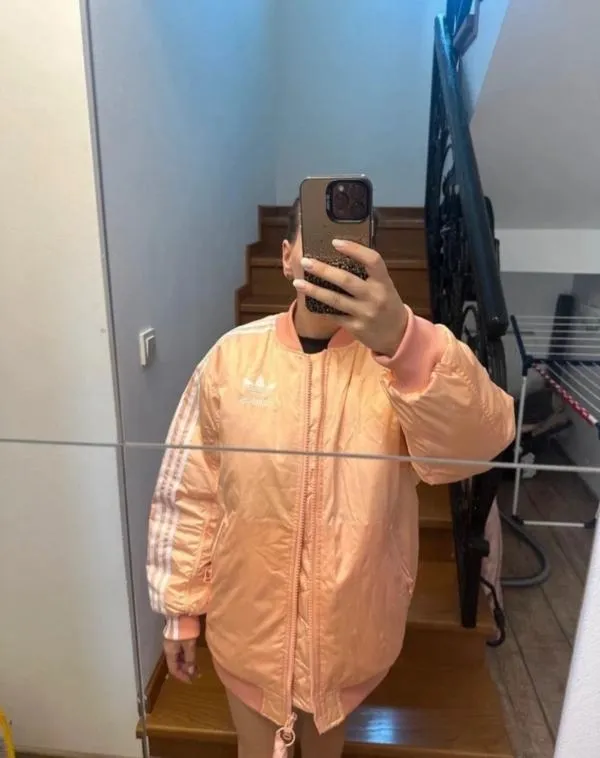 Geacă bomber adidas Originals XS | Corai - Image 9