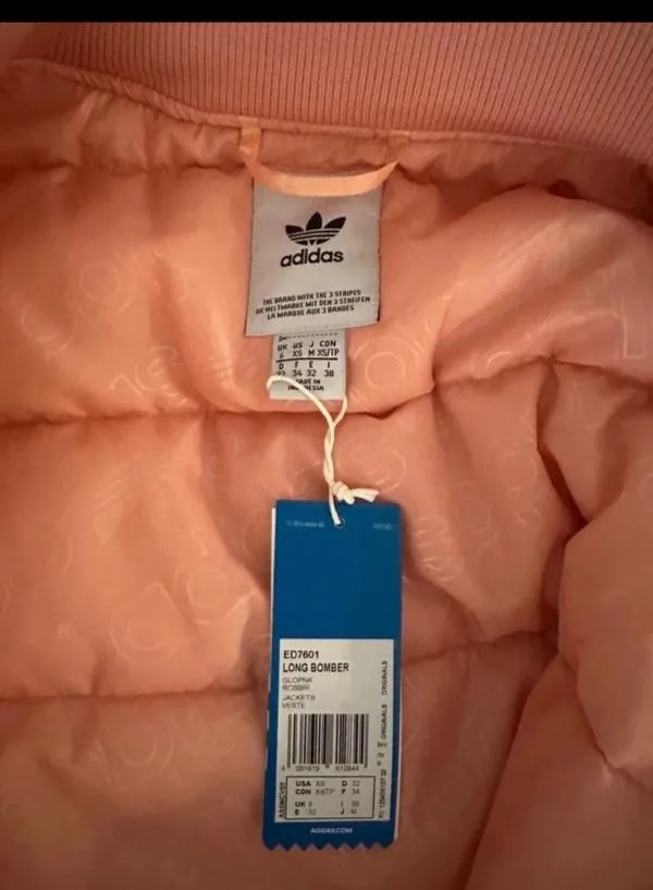 Geacă bomber adidas Originals XS | Corai - Image 8