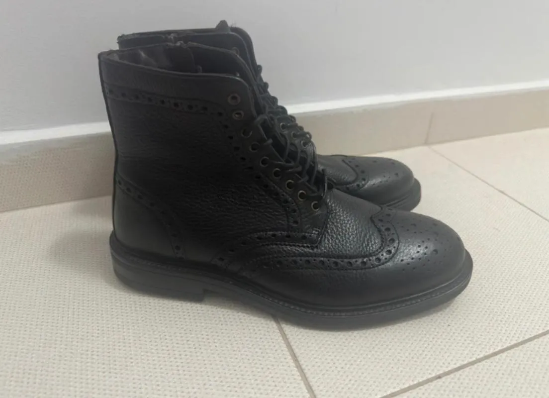 Ghete Massimo Dutti EU 40 | Negru - Image 5