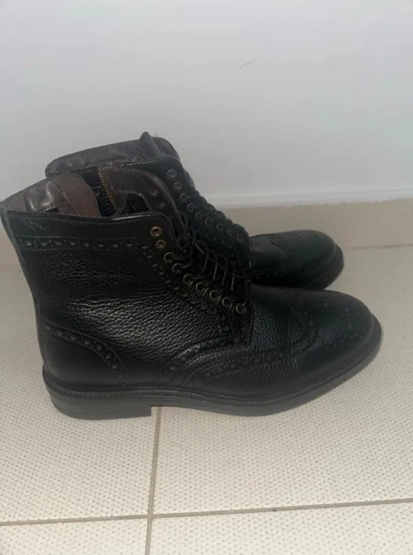 Ghete Massimo Dutti EU 40 | Negru - Image 3
