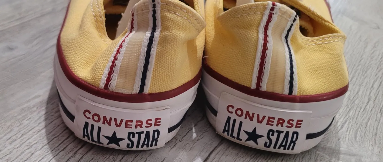 Teniși Low Converse EU 36 | Galben - Image 4