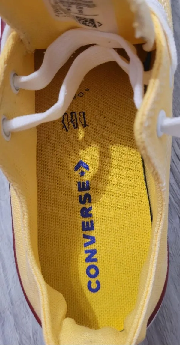 Teniși Low Converse EU 36 | Galben - Image 6