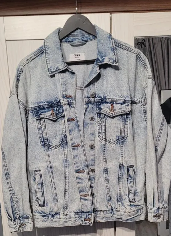 Geacă din denim Bershka XS | Bleu - Image 2