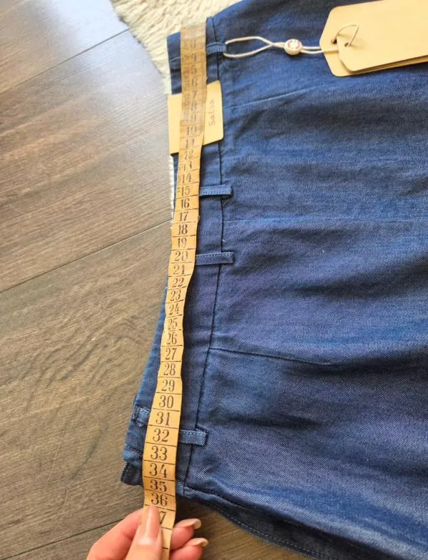 Fustă Salsa XS | Albastru, Midi, Talie medie, Petrecută (Wrap) fit, Design petrecut - Image 10