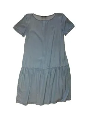 Rochie din denim Esmara M | Bleu, Mini, Mânecă scurtă, Monocrom