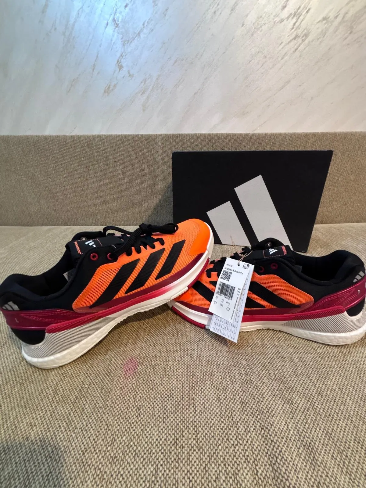 Pantofi de padel adidas EU 44 2/3 | Portocaliu - Image 2