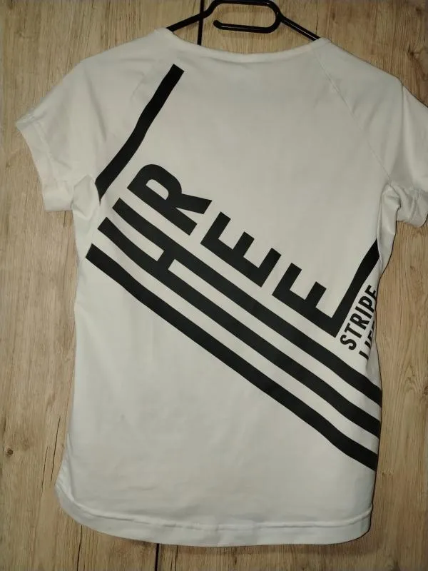 Top sport adidas M | Alb, Logo, Bumbac - Image 2