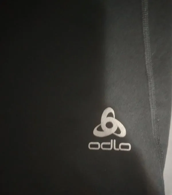 Colanți sport Odlo M | Negru, Lungi, Logo, Poliester - Image 4