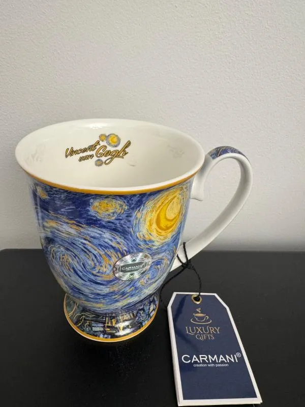 Set 2 căni porțelan Starry Night V. van Gogh - Image 5