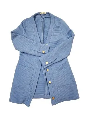 Cardigan Zara M | Bleu, Lung, Regular Standard fit