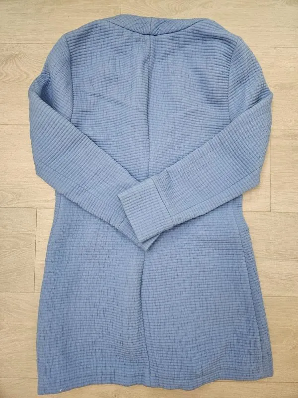 Cardigan Zara M | Bleu, Lung, Regular Standard fit - Image 4