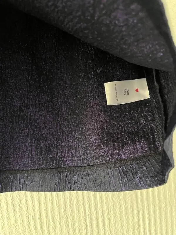 Fustă Nathalie Vleeschouwer XL | Bleumarin, Mini, Talie medie, Dreaptă (Straight) fit, Poliester - Image 3