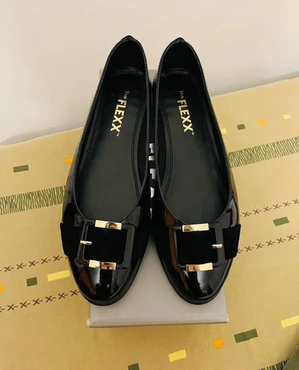 Balerini slip-on The Flexx EU 39 | Negru - Image 5