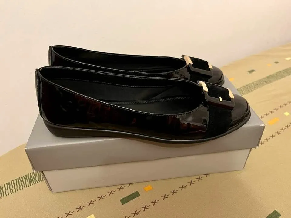 Balerini slip-on The Flexx EU 39 | Negru - Image 2
