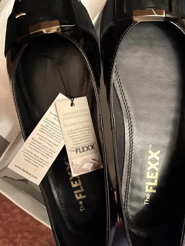 Balerini slip-on The Flexx EU 39 | Negru - Image 4