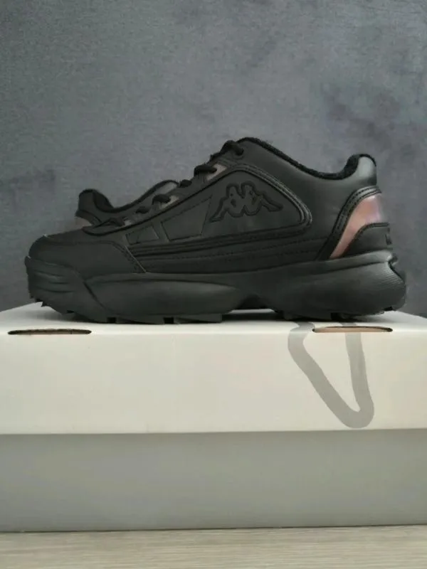 Sneakers Platformă Low Kappa EU 37 | Negru - Image 2