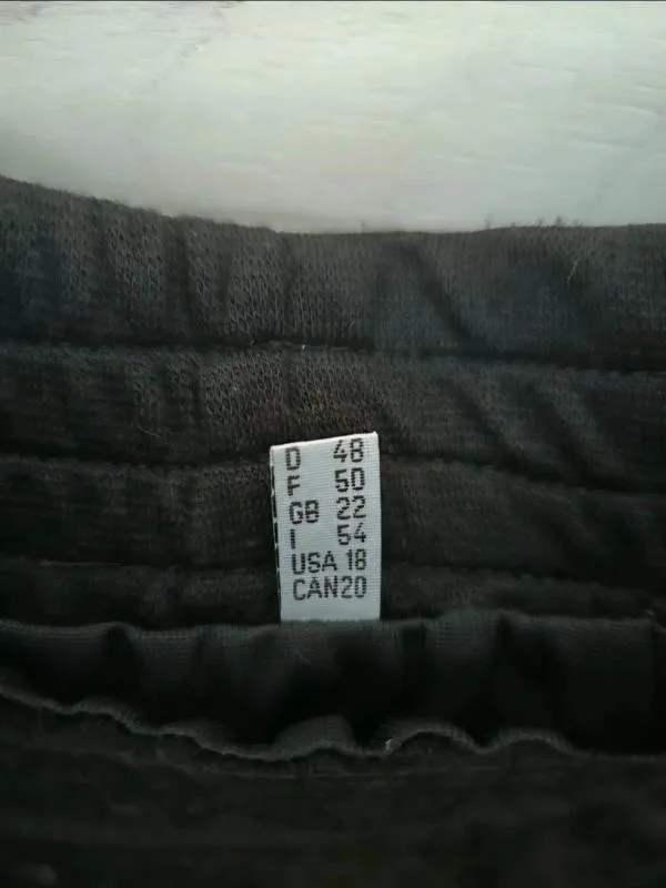 Fustă EU 48 | Negru, Maxi, Talie medie, Dreaptă (Straight) fit, Monocrom, Acrilic - Image 3