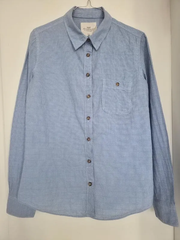 Cămașă H&M EU 40 | Bleu, Normal, Mânecă lungă, Regular Standard fit, Bumbac - Image 6