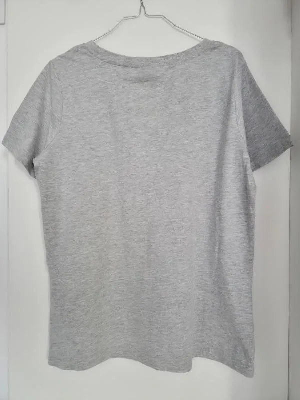 Tricou Nirvana M | Gri, Normal, Regular   Standard fit, Logo, Bumbac - Image 2