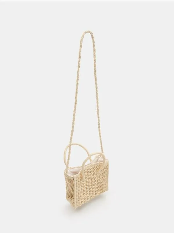 Geantă crossbody Sinsay | Bej, Monocrom - Image 2