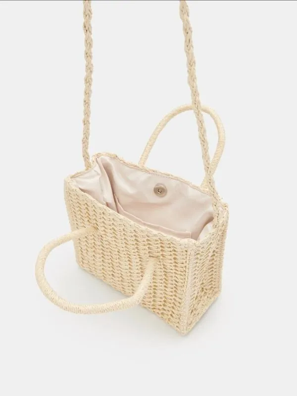 Geantă crossbody Sinsay | Bej, Monocrom - Image 3