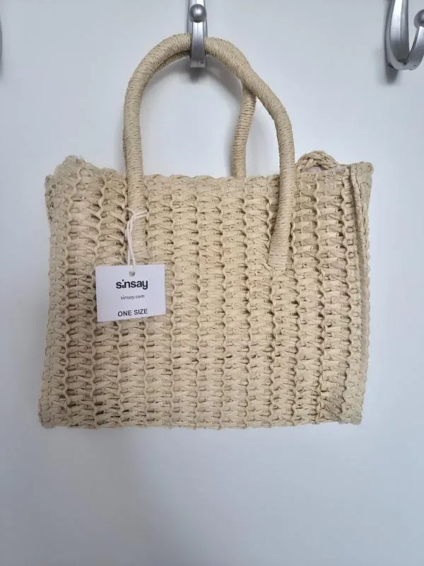 Geantă crossbody Sinsay | Bej, Monocrom - Image 4