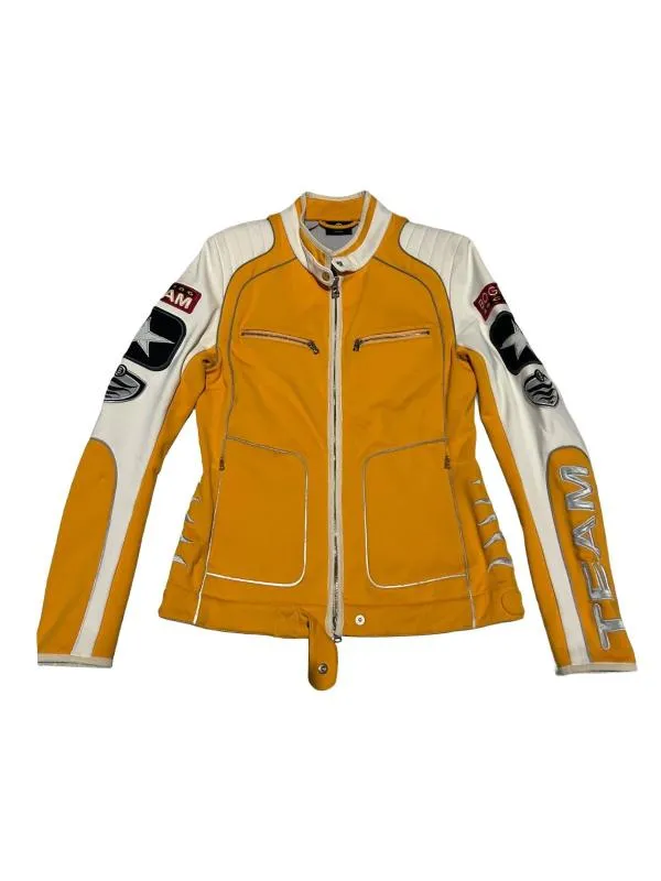 Geacă biker Bogner S | Portocaliu, Fără glugă