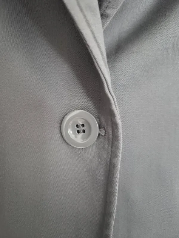 Sacou C&A EU 40 | Gri, Normal, Regular Standard fit, Monocrom, Bumbac - Image 4