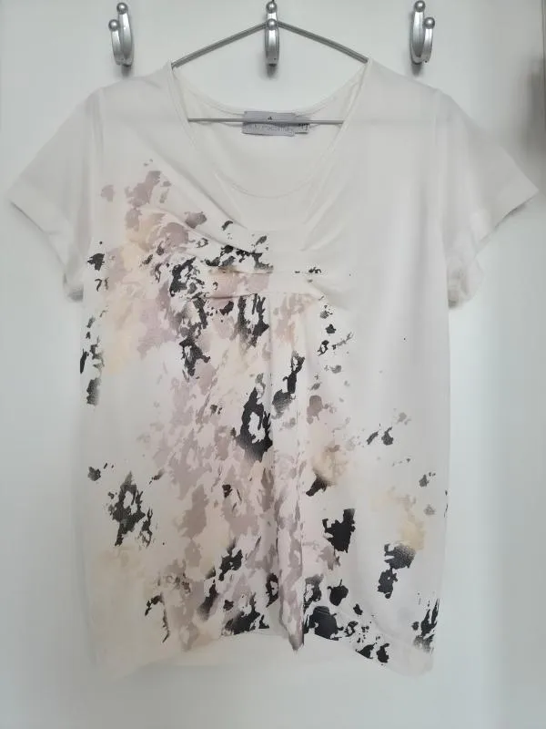Top sport Adidas By Stella McCartney EU 36 | Alb, Abstract & Color Block, Liocel - Image 7