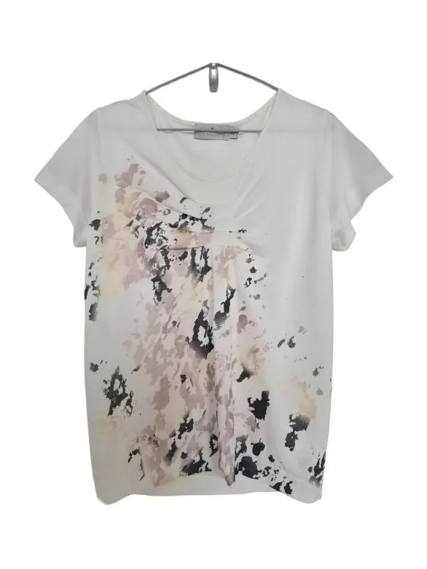 Top sport Adidas By Stella McCartney EU 36 | Alb, Abstract & Color Block, Liocel