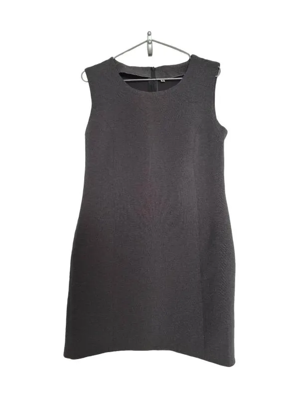 Rochie office Mini EU 40 | Gri, Bretele subțiri, Monocrom