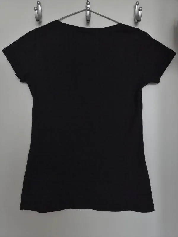 Tricou House XS | Negru, Normal, Regular   Standard fit, Monocrom, Bumbac - Image 2