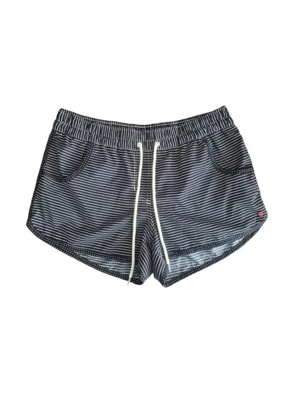 Pantaloni Scurți Esprit S | Bleumarin, Talie medie, Regular (Standard) fit, Clasici Casual, Dungi, Poliester