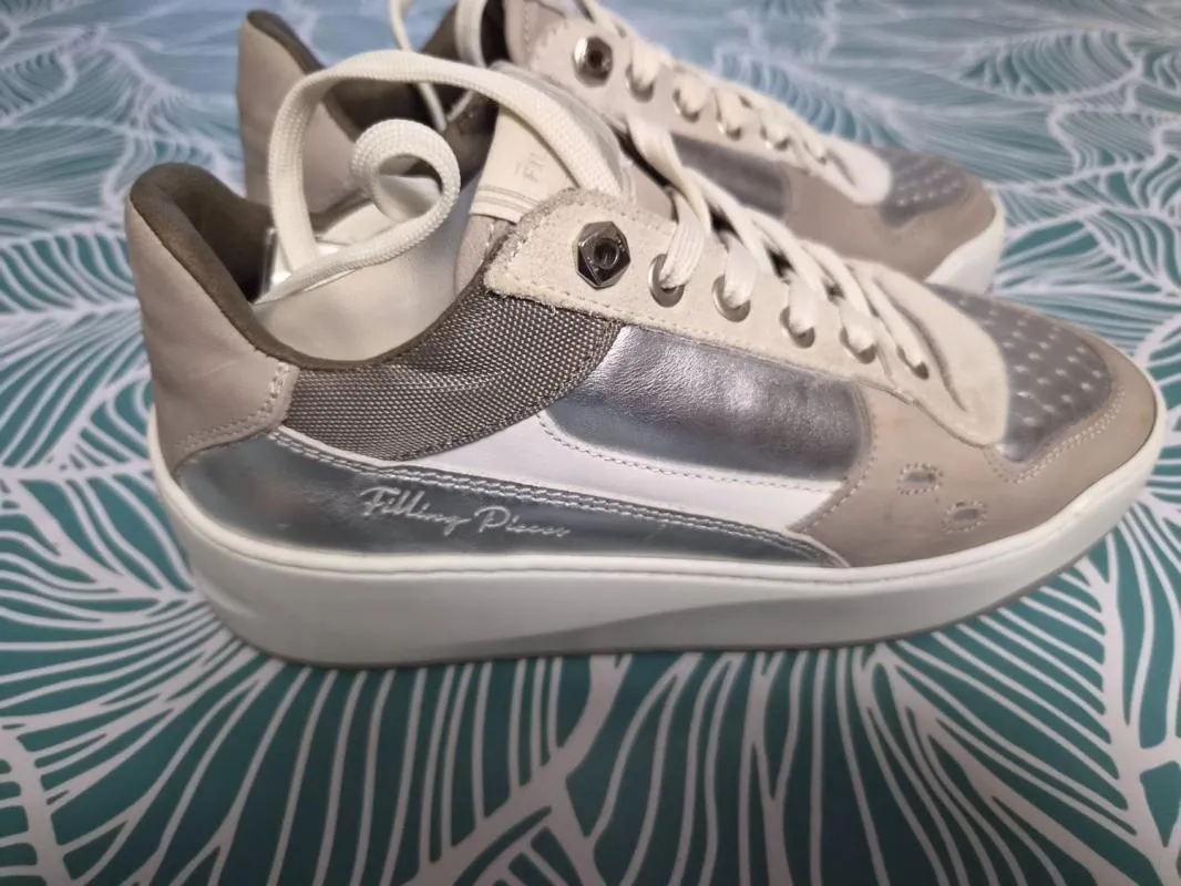 Sneakers platformă Filling Pieces EU 36 | Argintiu - Image 3