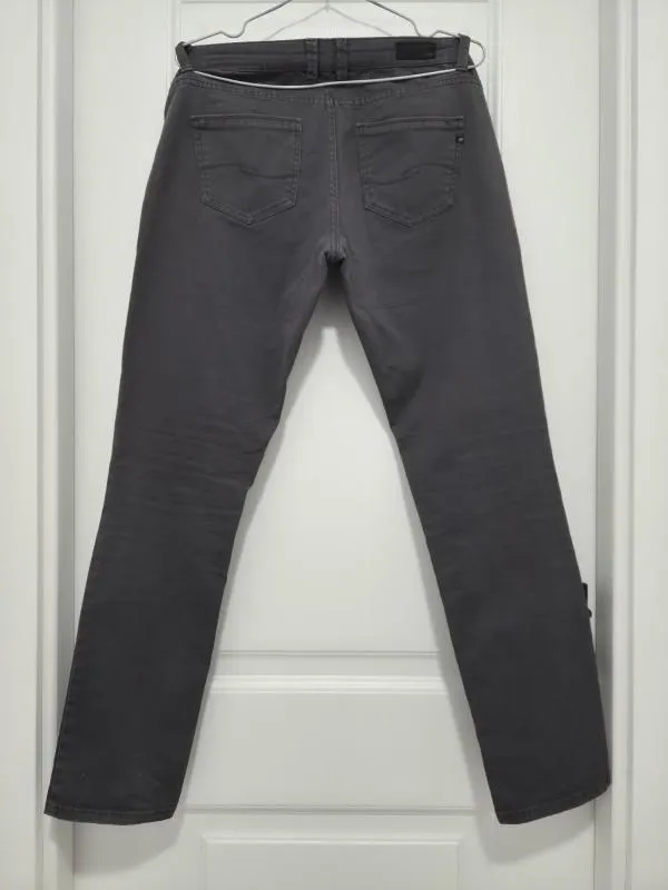 Blugi Slim fit s.Oliver M | Gri, Lungi, Talie joasă, Monocrom, Clasici Simpli - Image 2