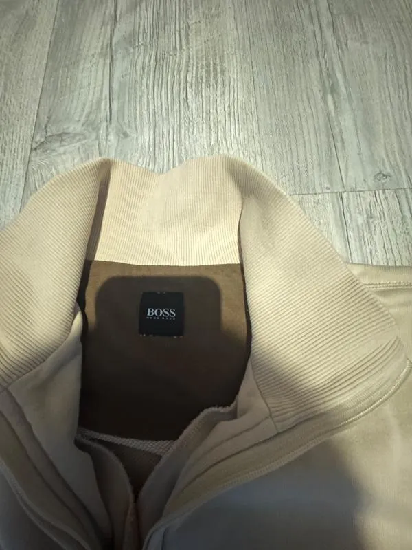 Pulover cu guler înalt Hugo Boss M | Bej - Image 3