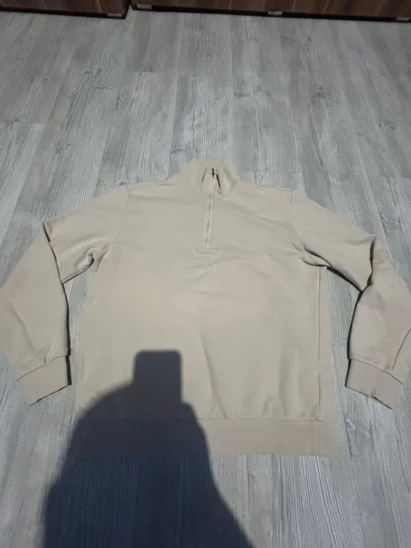 Pulover cu guler înalt Hugo Boss M | Bej - Image 6