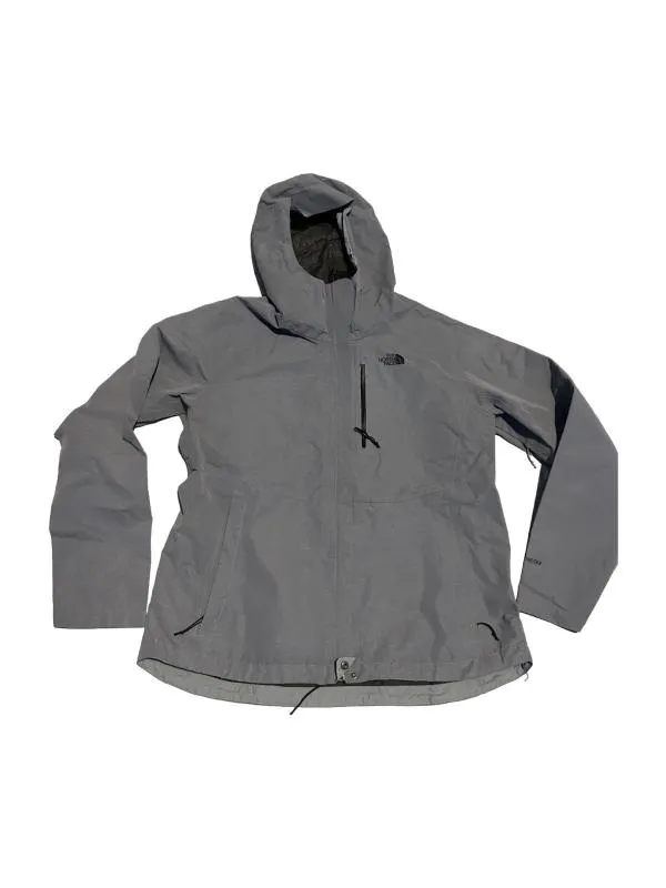 Jachetă impermeabilă The North Face XL | Gri, Cu glugă