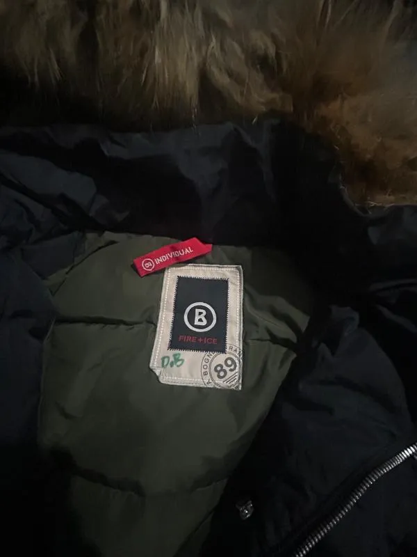 Geacă parka Bogner M | Negru, Cu glugă - Image 4