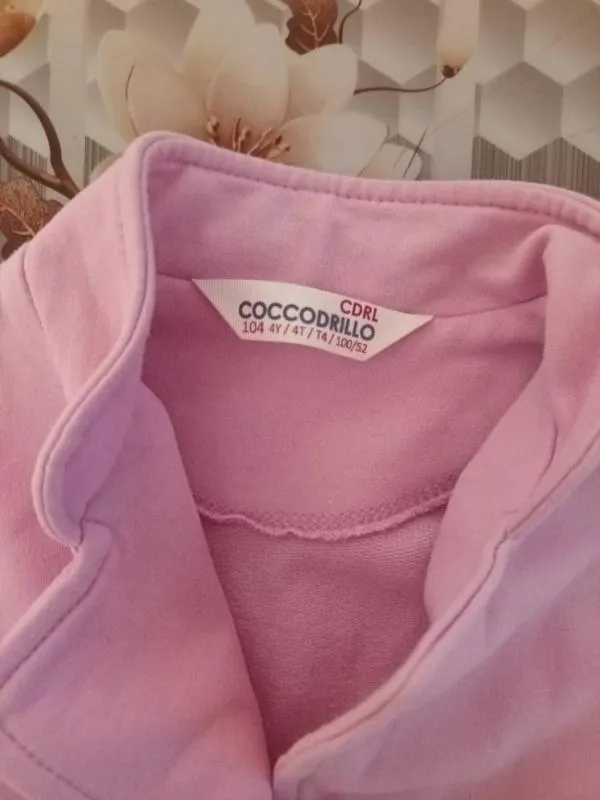 Sacou Coccodrillo Fete 4 ani (99-104 cm) | Roz - Image 3