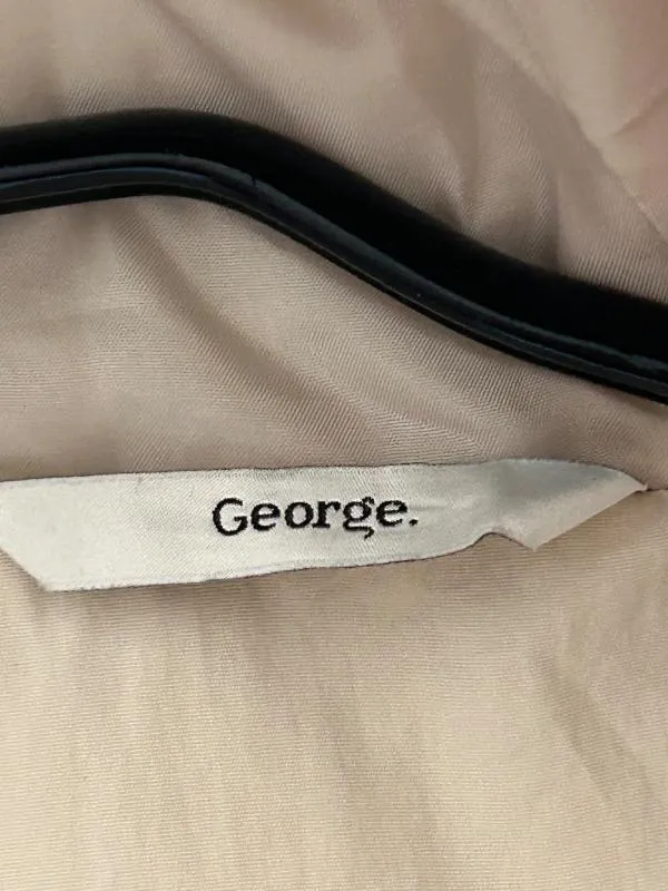 Geacă de iarnă George L | Ivoire, Cu glugă - Image 8