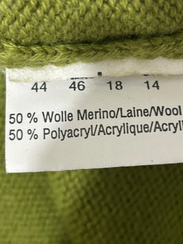 Pulover cu anchior Olsen XL | Verde, Normal, Regular Standard fit, Lână - Image 9