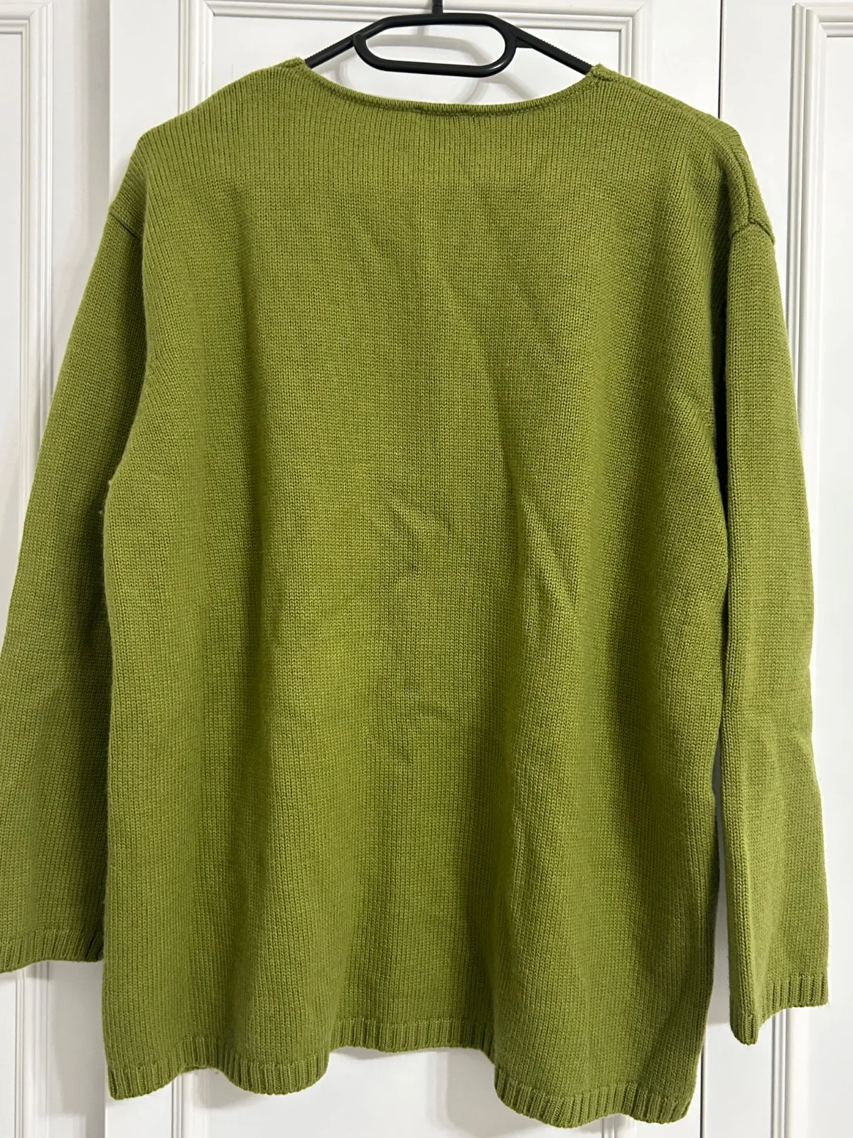 Pulover cu anchior Olsen XL | Verde, Normal, Regular Standard fit, Lână - Image 6