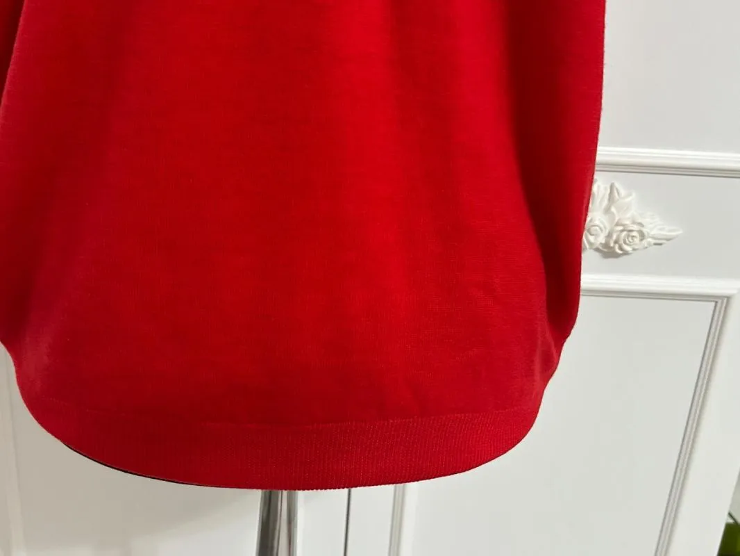Vestă Sir XL | Roșu, Normal, Regular   Standard fit, Lână - Image 4